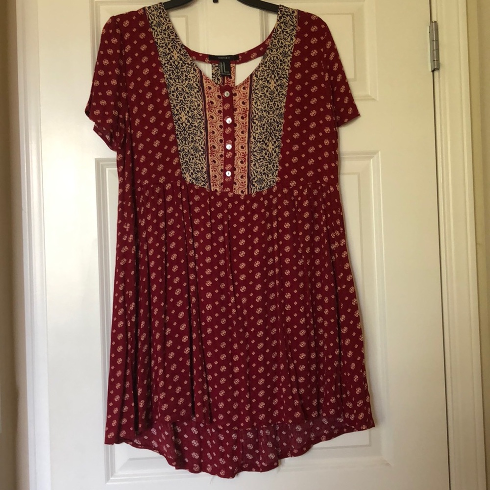 Forever 21 summer flowy dress